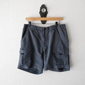 Magellan Gray Cargo Shorts | Size M | Outdoor Hiking Gorpcore Utility Shorts